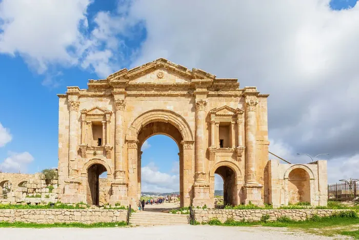 Framed Print : Arch of Hadrian, Jerash, Jordan, Middle East, Asia Framed Print : Arch of Hadrian, Jerash, Jordan, Middle East, Asia