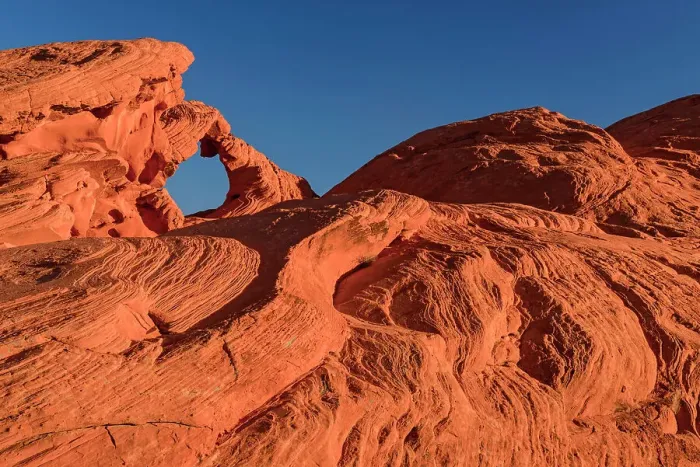 Framed Print : Arch Rock, Valley of Fire State Park, Nevada, USA Framed Print : Arch Rock, Valley of Fire State Park, Nevada, USA