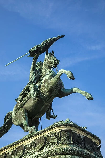 Archduke Charles of Austria statue, Hofburg Palace, Vienna, Austria