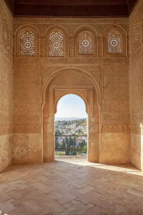 Framed Print : An arched gate in Generalife Palace, Granada, province of Granada, Andalusia, Spain Framed Print : An arched gate in Generalife Palace, Granada, province of Granada, Andalusia, Spain