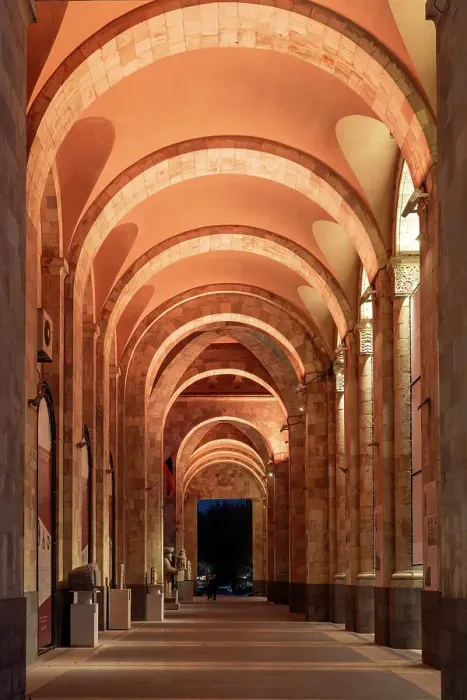 Framed Print : The arched walkway of the History Museum of Armenia at night, Republic Square, Yerevan, Armenia Framed Print : The arched walkway of the History Museum of Armenia at night, Republic Square, Yerevan, Armenia