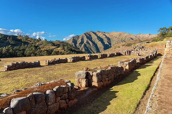 Archeological site of Chinchero, Sacred Valley, Urubamba Province, Cusco Region, Peru