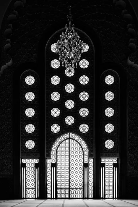 Framed Print : Arches and windows with reflections in the floor, Mosque of Hassan II, Casablanca, Northern Morocco Framed Print : Arches and windows with reflections in the floor, Mosque of Hassan II, Casablanca, Northern Morocco