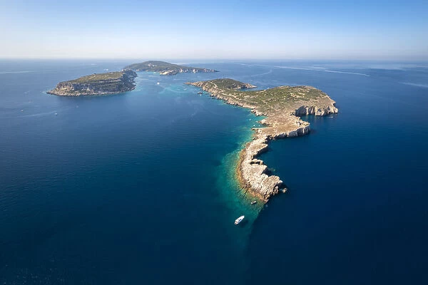 Archipelago of Isola di Capraia, Isola san Nicola and Isola san Domino. Tremiti Islands, Foggia district, Puglia, Italy