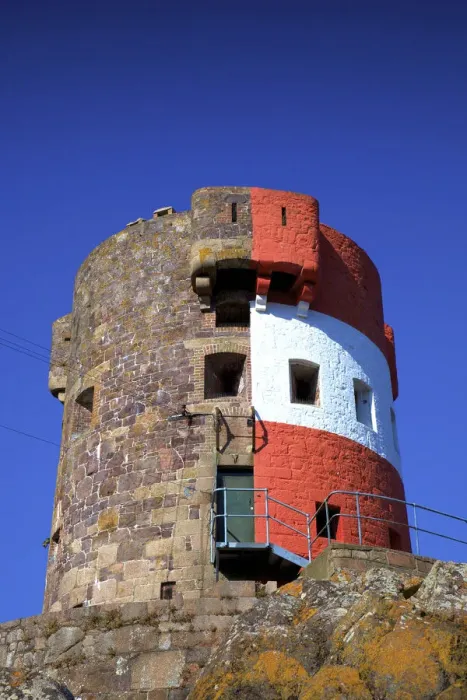 Framed Print : Archirondel Tower, St. Catherines Bay, Jersey, Channel Islands Framed Print : Archirondel Tower, St. Catherines Bay, Jersey, Channel Islands