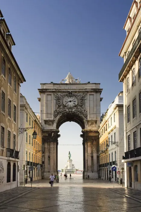 Framed Print : Arco da Rua Augusta, Baixa, Lisbon, Portugal Framed Print : Arco da Rua Augusta, Baixa, Lisbon, Portugal