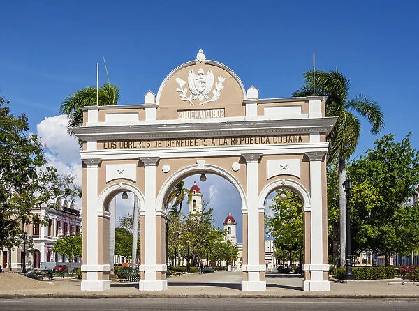 Arco de Triunfo, Main Square, Cienfuegos, Cienfuegos Province, Cuba