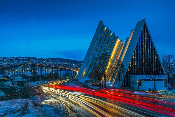 Arctic Cathedral at Twilight, Tromso, Norway