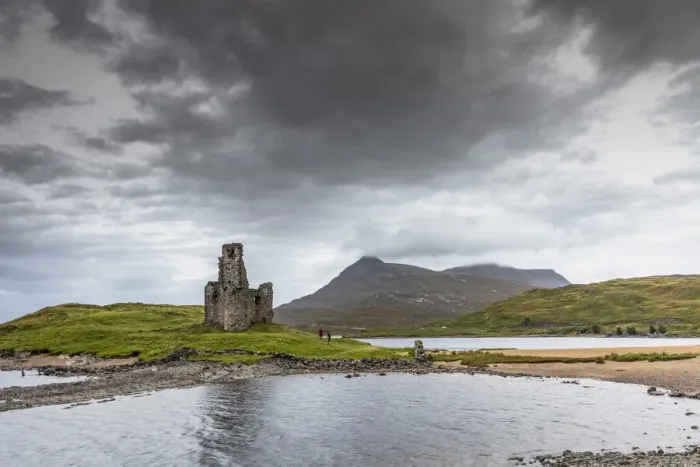 Framed Print : Ardvreck Castle, Loch Assynt, Sutherland, Scotland, United Kingdom Framed Print : Ardvreck Castle, Loch Assynt, Sutherland, Scotland, United Kingdom
