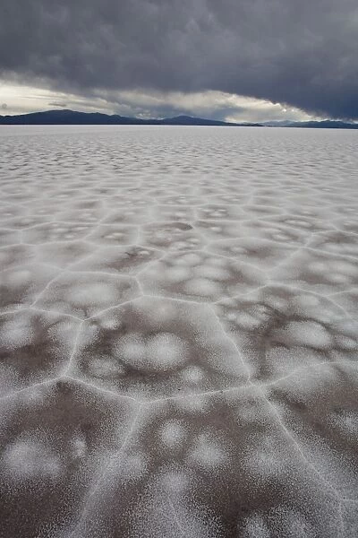 Argentina, Jujuy Province, Salinas Grande salt pan, elevation 3350 meters, 525 sq kms
