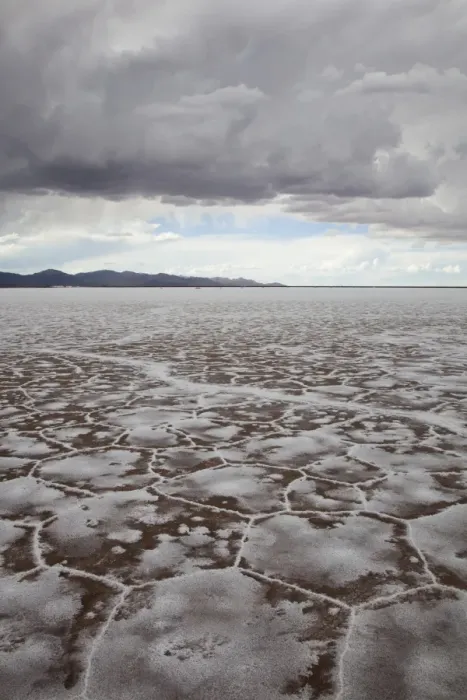 Framed Print : Argentina, Jujuy Province, Salinas Grande salt pan, elevation 3350 meters, 525 sq kms