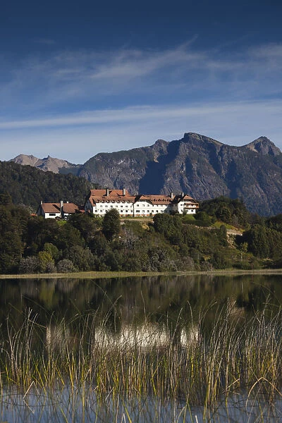 Argentina, Rio Negro Province, Lake District, Llao Llao, Hotel Llao Llao and Andes