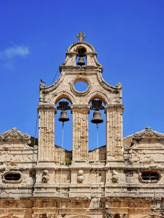 Framed Print : Arkadi Monastery, detailed view, Rethymno Region, Crete, Greece Framed Print : Arkadi Monastery, detailed view, Rethymno Region, Crete, Greece