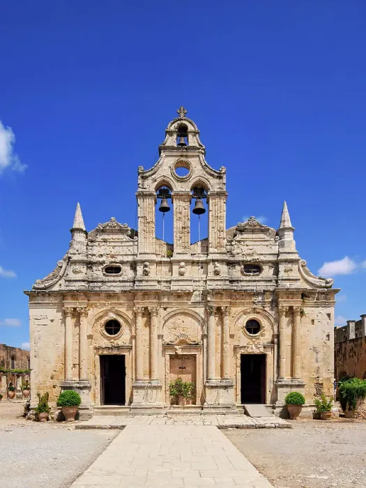 Framed Print : Arkadi Monastery, Rethymno Region, Crete, Greece Framed Print : Arkadi Monastery, Rethymno Region, Crete, Greece