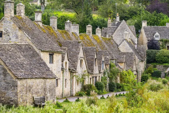 Framed Print : Arlington Row, Bibury, Cotswolds, Gloucestershire, England, UK Framed Print : Arlington Row, Bibury, Cotswolds, Gloucestershire, England, UK