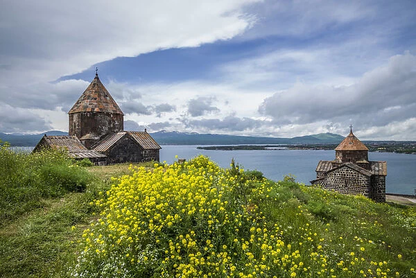 Armenia, Lake Sevan, Sevan, Sevanavank Monastery, church exterior