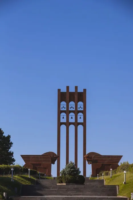 Framed Print : Armenia, near Armavir, Sardarapat War memorial Framed Print : Armenia, near Armavir, Sardarapat War memorial