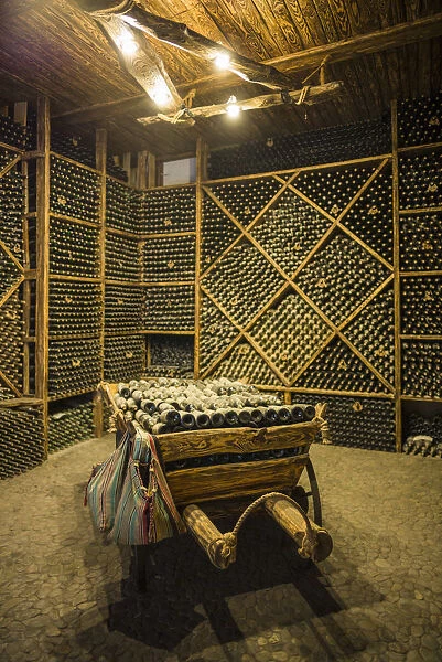 Armenia, Switzerland of Armenia area, Ijevan, Ijevan Wine Factory, wine cellar, old