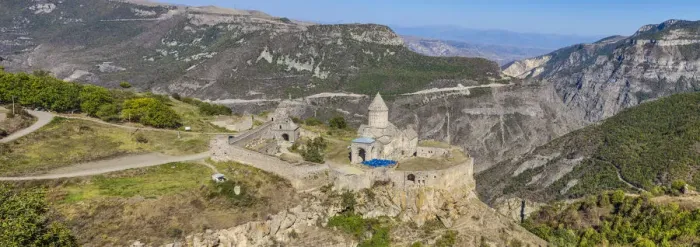 Framed Print : Armenia, Syunik Province, Tatev, Tatev Monastery, Church of Poghos and Petros (Peter