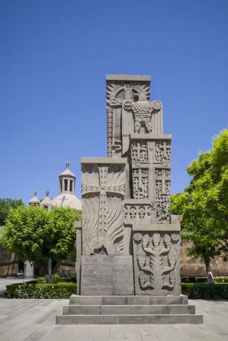 Framed Print : Armenia, Vagharshapat-Echmiadzin, Mother See of Holy Echmiadzin, main complex of Framed Print : Armenia, Vagharshapat-Echmiadzin, Mother See of Holy Echmiadzin, main complex of