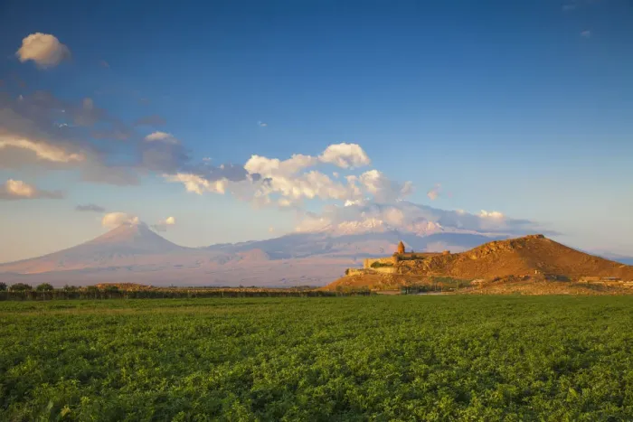 Framed Print : Armenia, Yerevan, Ararat plain, Khor Virap Armenian Apostolic Church monastery Framed Print : Armenia, Yerevan, Ararat plain, Khor Virap Armenian Apostolic Church monastery
