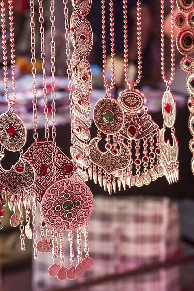 Armenia, Yerevan, Vernissage Market, jewelry