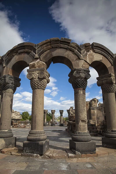 Armenia, Yerevan, Zvartnots Cathedral