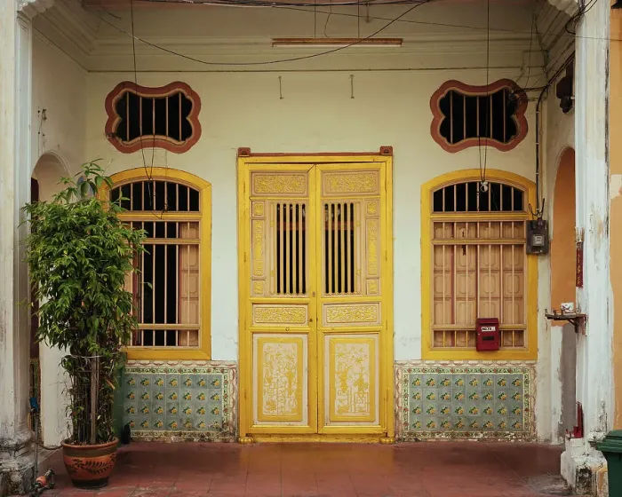 Framed Print : Armenian Street, George Town, Pulau Pinang, Penang, Malaysia, Asia