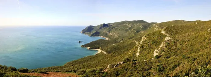 Framed Print : Arrabida Natural Park. Setubal, Portugal