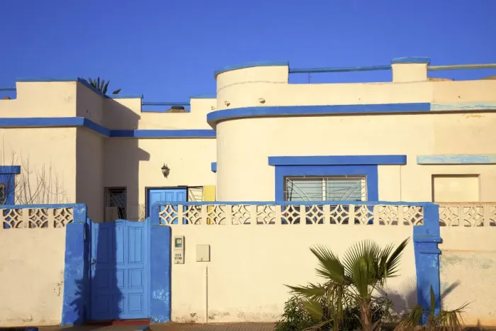 Framed Print : Art Deco Architecture, Sidi Ifni, Morocco, North Africa Framed Print : Art Deco Architecture, Sidi Ifni, Morocco, North Africa