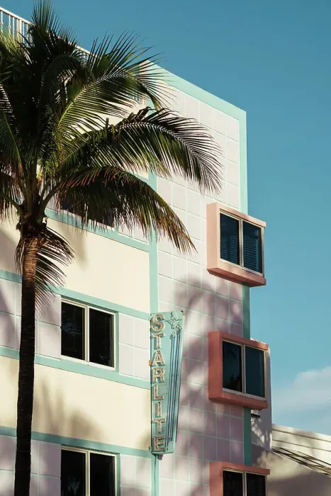 Framed Print : Art deco architecture, South Beach, Miami, Dade County, Florida, USA Framed Print : Art deco architecture, South Beach, Miami, Dade County, Florida, USA