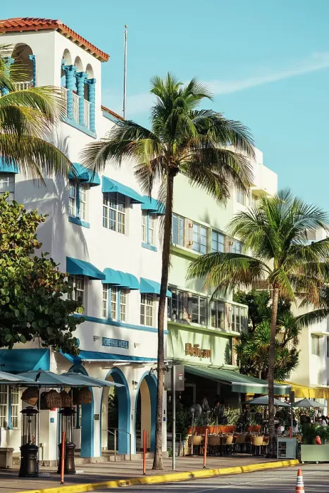 Framed Print : Art deco architecture, South Beach, Miami, Dade County, Florida, USA Framed Print : Art deco architecture, South Beach, Miami, Dade County, Florida, USA