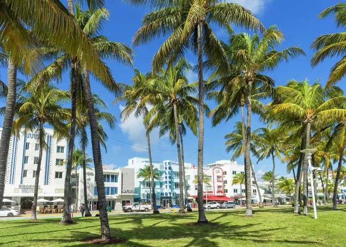 Framed Print : Art Deco District Ocean Drive, South Beach, Miami Beach, Miami, Florida, USA
