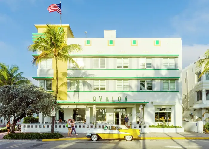 Framed Print : Art Deco District, Ocean Drive South Beach, Miami Beach, Miami, Florida, USA Framed Print : Art Deco District, Ocean Drive South Beach, Miami Beach, Miami, Florida, USA