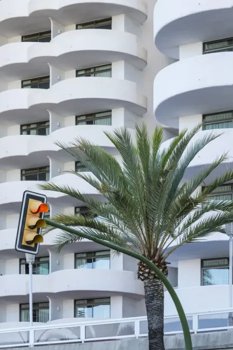 Framed Print : Art deco Hotel Bellver, Palma, Mallorca, Balearic Islands, Spain Framed Print : Art deco Hotel Bellver, Palma, Mallorca, Balearic Islands, Spain