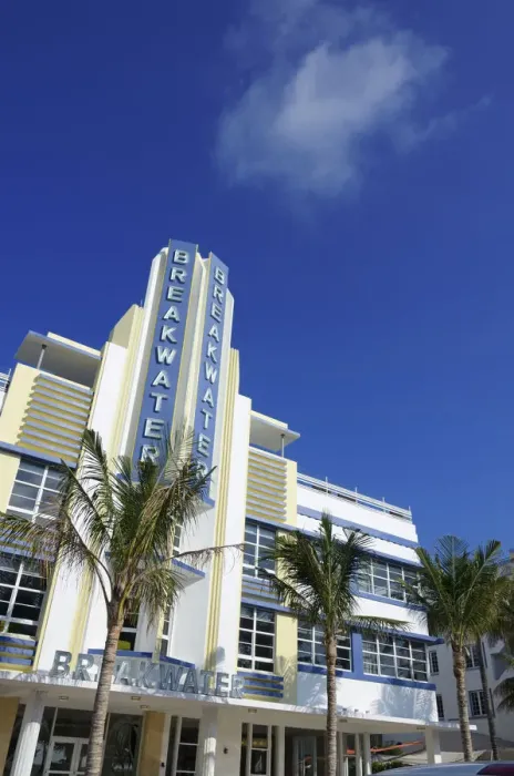 Framed Print : Art Deco Hotel, South Beach, Miami, Florida, USA Framed Print : Art Deco Hotel, South Beach, Miami, Florida, USA