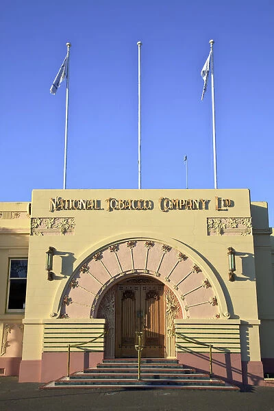 Art Deco National Tobacco Company Building, Ahuriri, Napier, Hawkes Bay, New Zealand