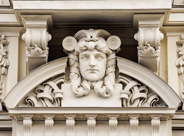 Art Nouveau Architecture, 33 Elizabetes Street, Riga, Latvia