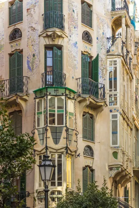 Framed Print : Art Nouveau architecture, Palma, Mallorca (Majorca), Balearic Islands, Spain Framed Print : Art Nouveau architecture, Palma, Mallorca (Majorca), Balearic Islands, Spain