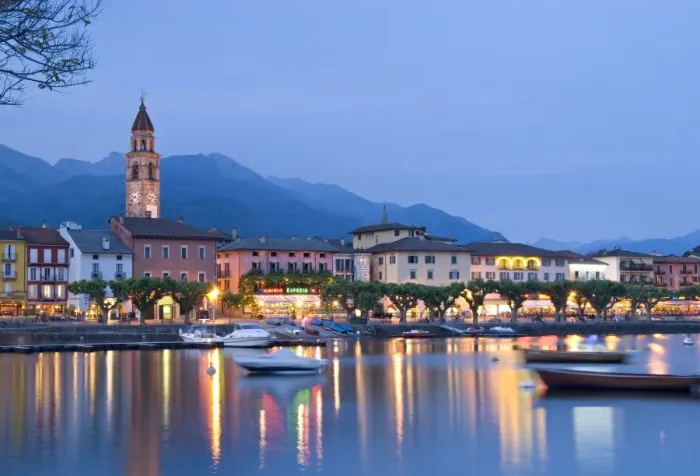 Framed Print : Ascona, Lago Maggiore Framed Print : Ascona, Lago Maggiore