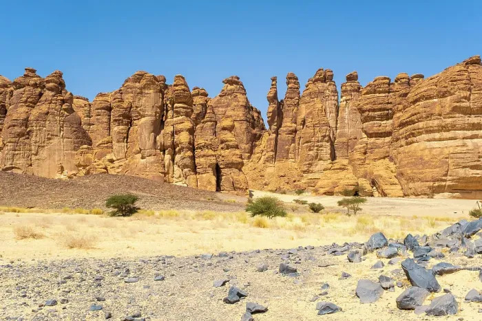 Framed Print : Ashar Valley, Al-Ula, Medina Province, Saudi Arabia