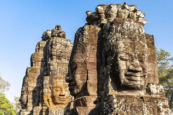 Asia, Cambodia, Siem Reap, UNESCO World Heritage, Angkor Thom, Bayon, Khmer archictecture