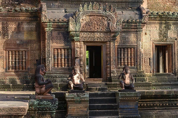 Asia, Cambodia, Siem Reap, UNESCO World Heritage, Angkor, Banteay Srei, Hindu, temple