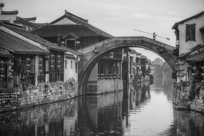Framed Print : Asia, China, Shanghai, Huzhou, Nanxun Old Town Framed Print : Asia, China, Shanghai, Huzhou, Nanxun Old Town