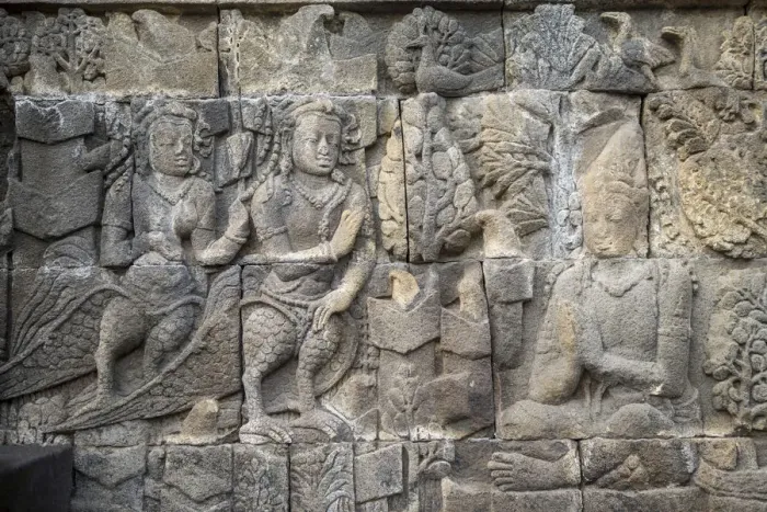 Framed Print : Asia, Indonesia, Java, Yogyakarta, Magelang, Borobudur, or Barabudur, a 9th-century