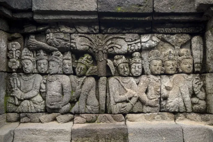 Framed Print : Asia, Indonesia, Java, Yogyakarta, Magelang, Borobudur, or Barabudur, a 9th-century
