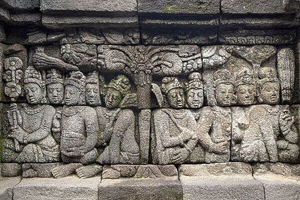 Asia, Indonesia, Java, Yogyakarta, Magelang, Muntilan, Borobudur Unesco World Heritage