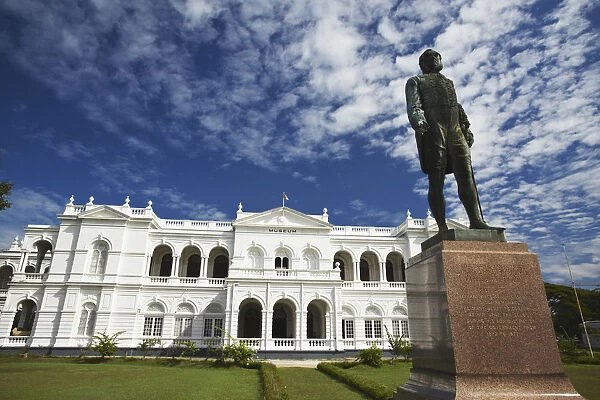 Asia, South Asia, Sri Lanka, Colombo, Cinnamon Gardens, Statue Of Sir W M Gregory