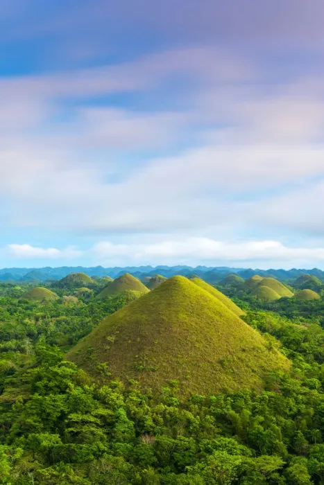 Framed Print : Asia, South East Asia, Philippines, Central Visayas, Bohol, Chocolate hills