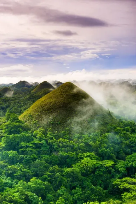 Framed Print : Asia, South East Asia, Philippines, Central Visayas, Bohol, Chocolate hills
